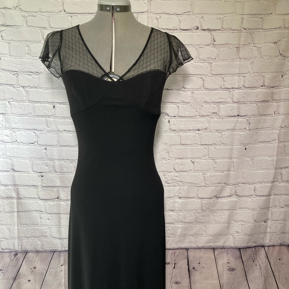 Victoria’s Secret Black dress with lace.